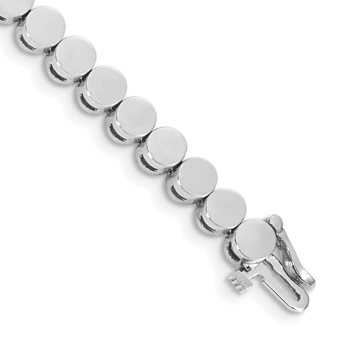 14k WG Holds 32 Stones up to 4mm, Add-A-Diamond Bracelet