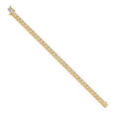 14k AA Diamond Tennis Bracelet