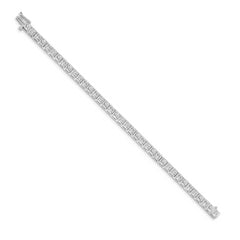 14k White Gold AA Diamond Tennis Bracelet