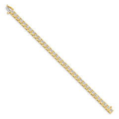 14k AA Diamond Tennis Bracelet