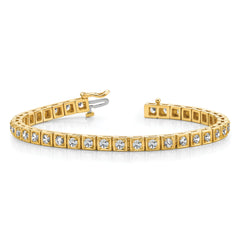 14k AA Diamond Tennis Bracelet