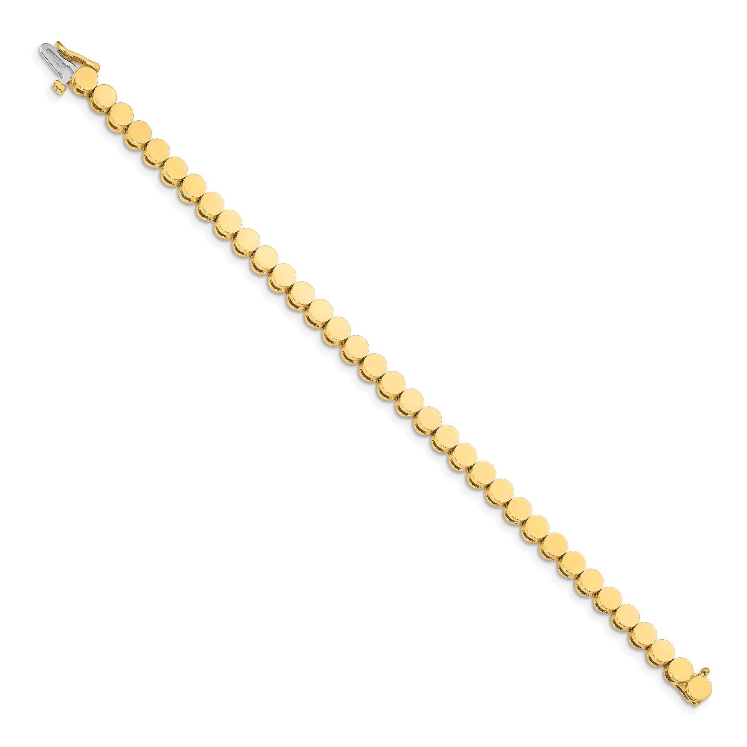 14k Holds 35 Stones up to 3.5mm, Add-a-Diamond Bracelet