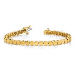 14k Holds 35 Stones up to 3.5mm, Add-a-Diamond Bracelet