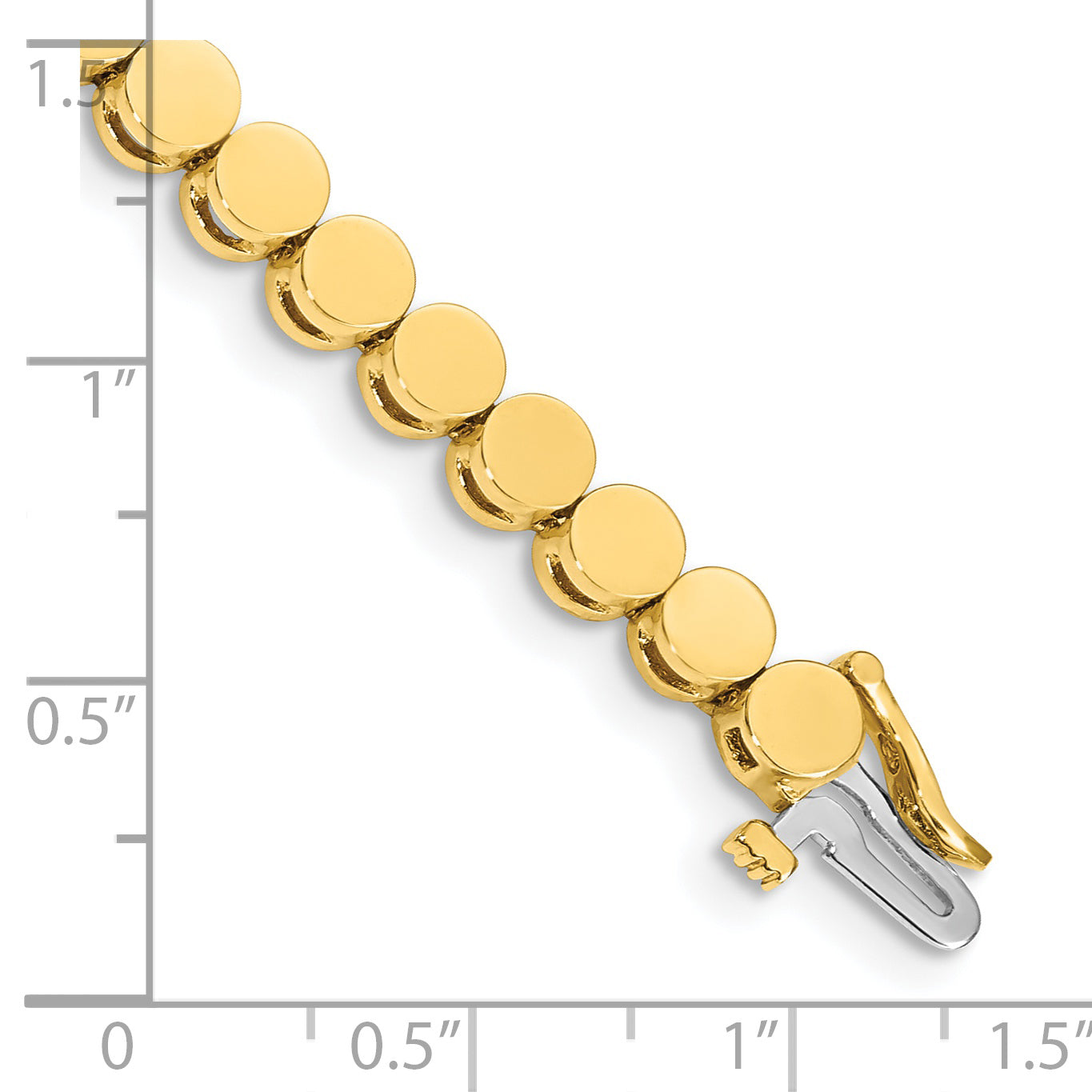 14k Holds 35 Stones up to 3.5mm, Add-a-Diamond Bracelet