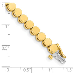 14k Holds 35 Stones up to 3.5mm, Add-a-Diamond Bracelet