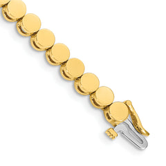 14k Holds 35 Stones up to 3.5mm, Add-a-Diamond Bracelet