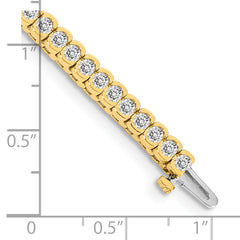 14k AA Diamond Tennis Bracelet