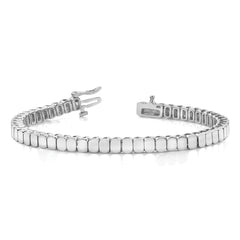 14k White Gold Holds up to 51 3mm Stones Add-A-Diamond Tennis Bracelet Moun