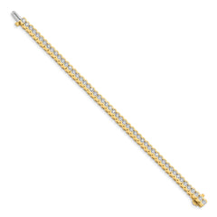 14k AA Diamond Tennis Bracelet