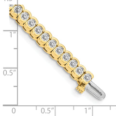 14k AA Diamond Tennis Bracelet