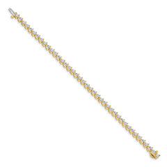 14k AA Diamond Tennis Bracelet