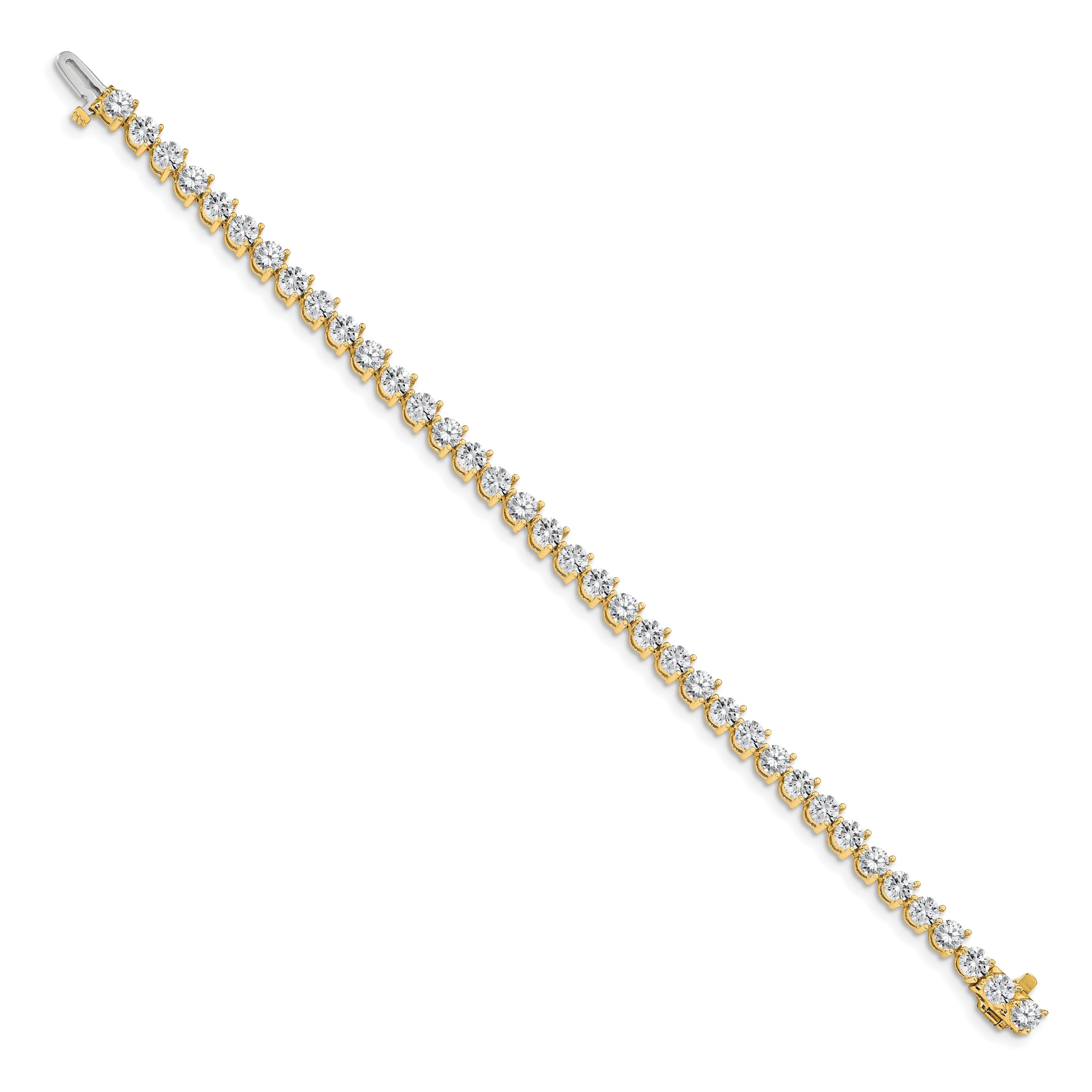 14k AA Diamond Tennis Bracelet