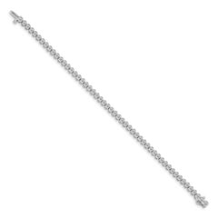 14k White Gold AA Diamond tennis bracelet