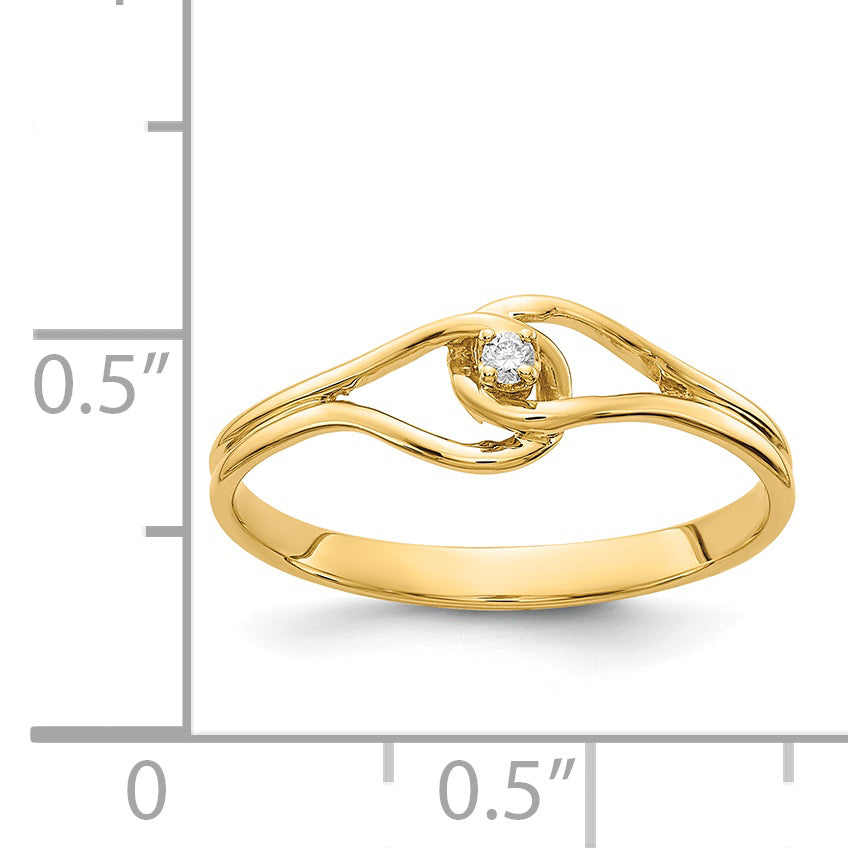 14K VS Diamond ring