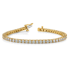 14k AA Diamond Tennis Bracelet