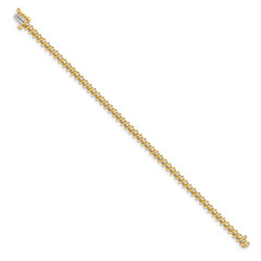 14k AA Diamond Tennis Bracelet