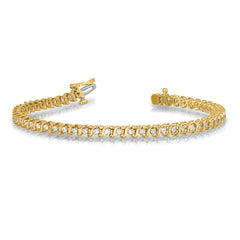 14k AA Diamond Tennis Bracelet