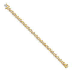 14k AA Diamond Tennis Bracelet