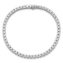 14k White Gold AA Diamond Tennis Bracelet