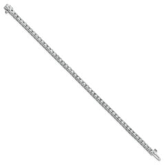 14k White Gold AA Diamond Tennis Bracelet