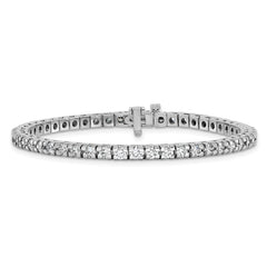 14k White Gold AA Diamond Tennis Bracelet