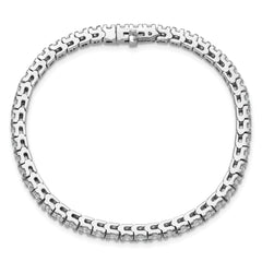 14k White Gold AA Diamond Tennis Bracelet