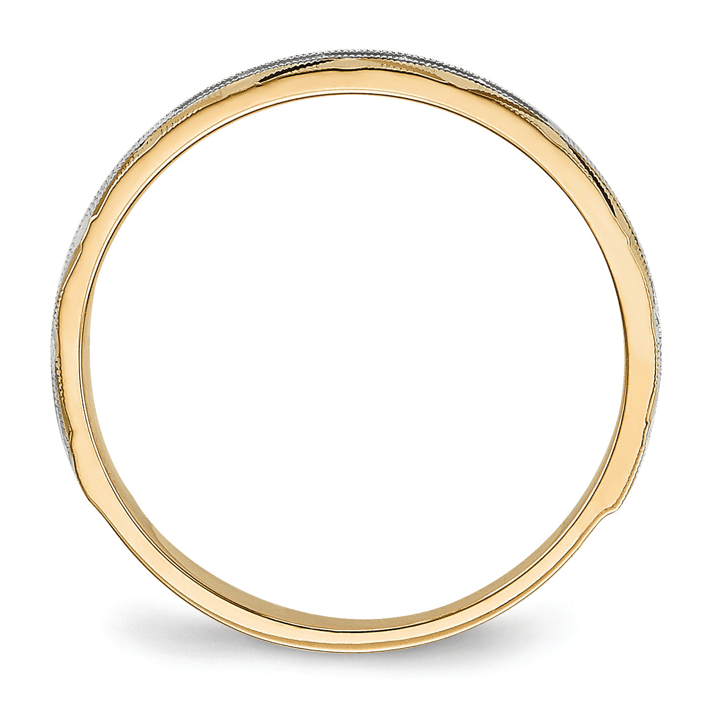 14K Men's Band (Trio) Mounting