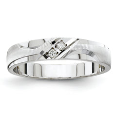 14k White Gold Ladies Band (Trio) Mounting