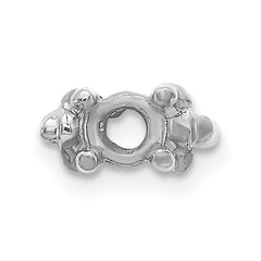 14K White Gold Head for X856