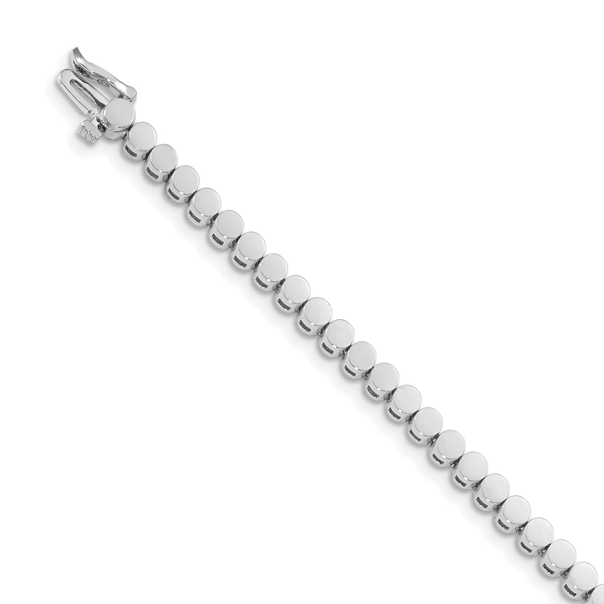 14K White Gold Add-A-Diamond Tennis Bracelet