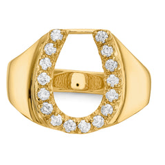 14K VS Diamond men's ring