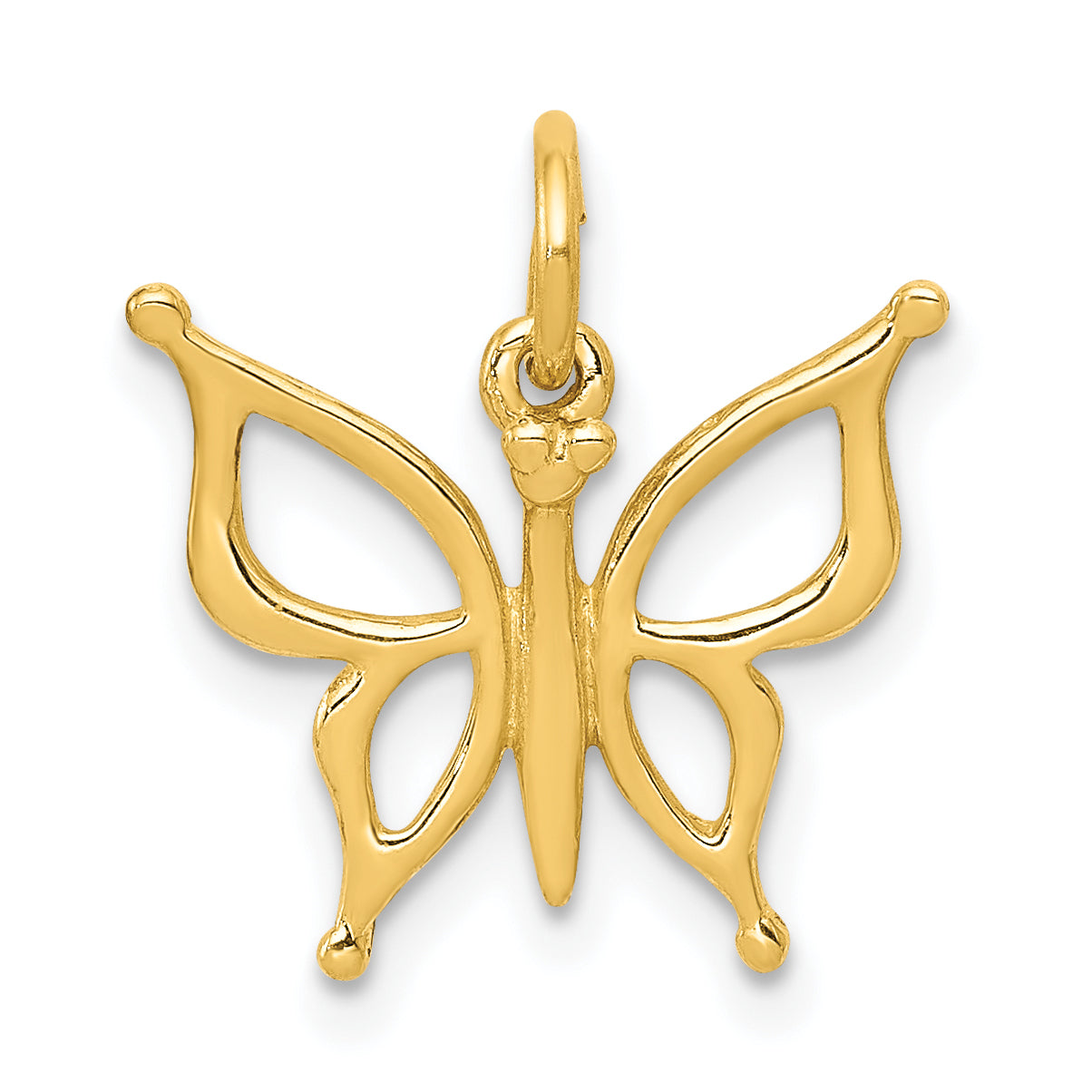 14K Butterfly Charm