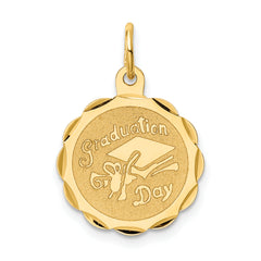 14K Graduation Day Charm