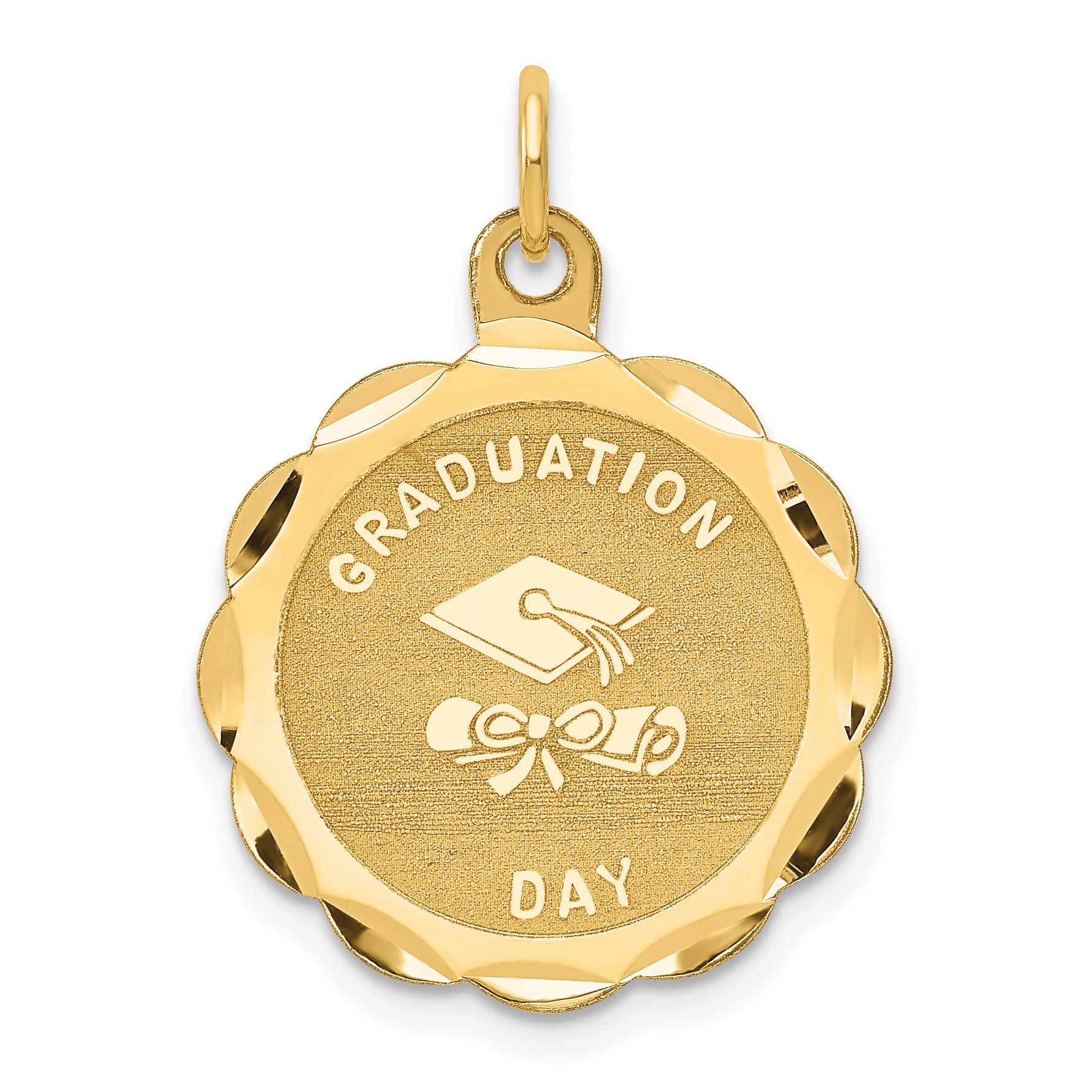 14K Graduation Day Charm