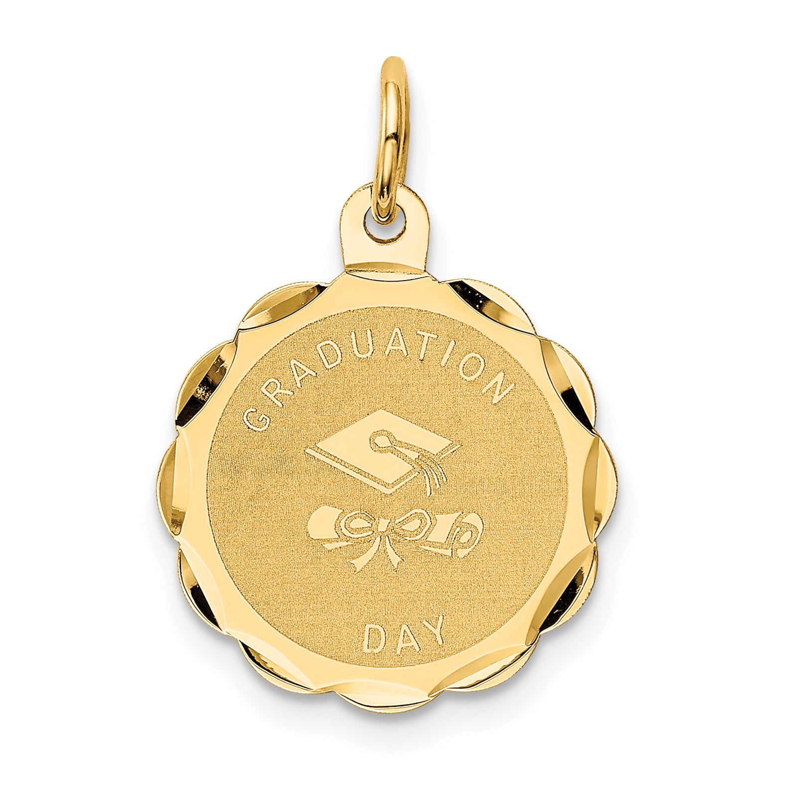 14K Graduation Day Charm