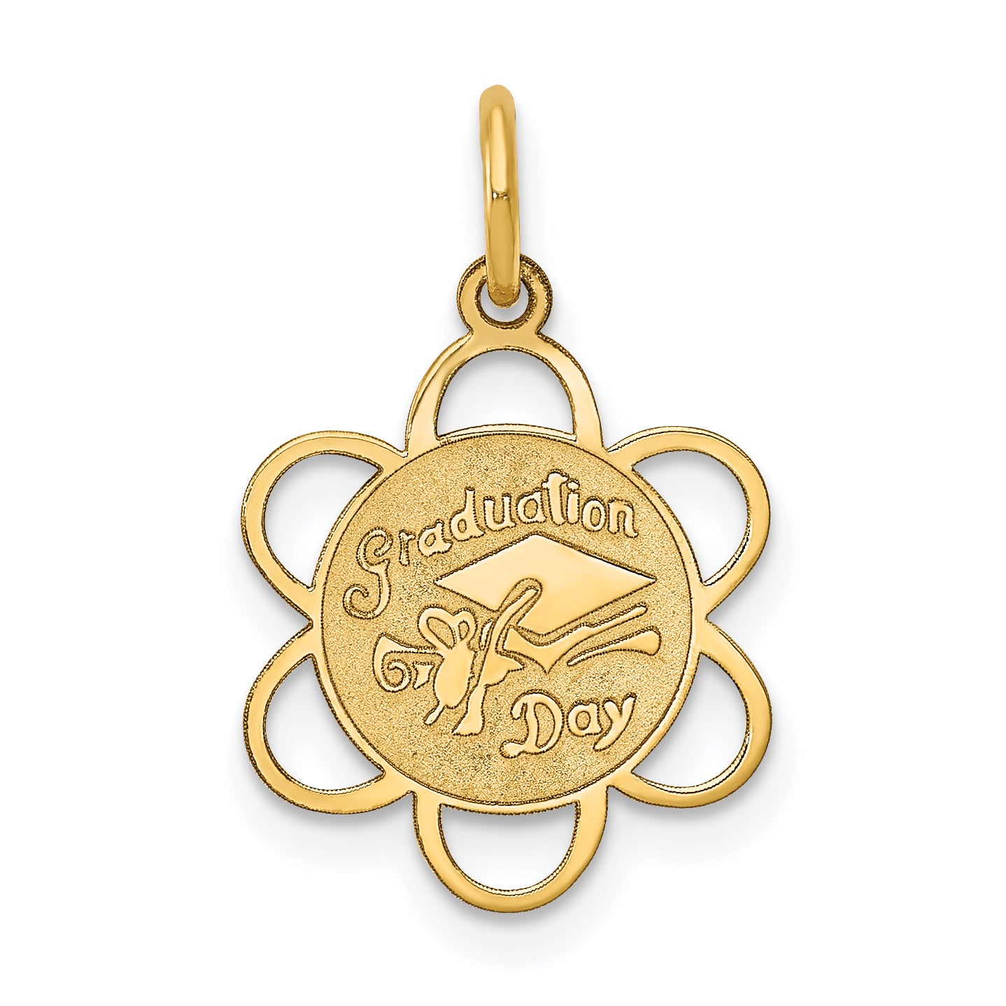 14K Graduation Day Charm