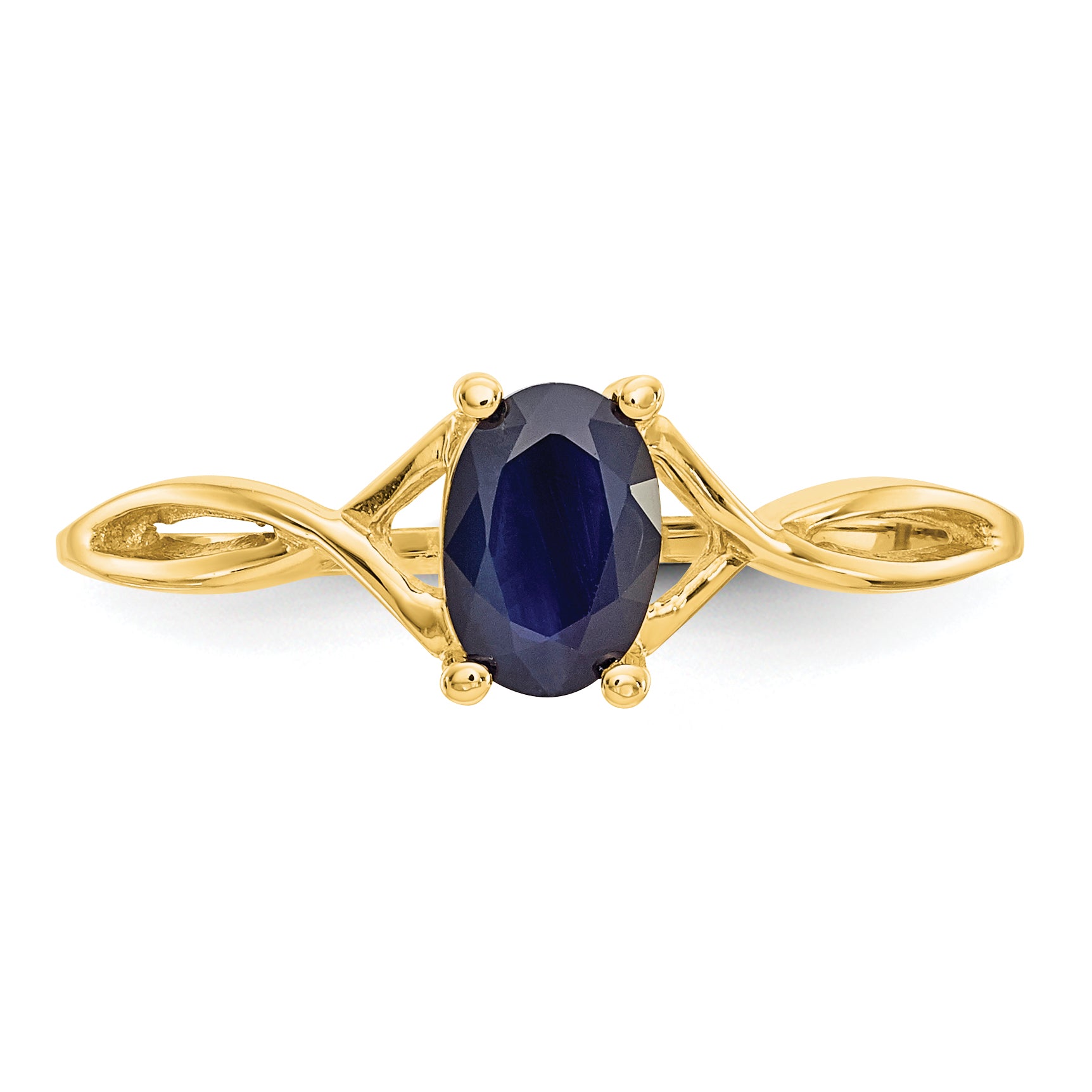 14k Sapphire Birthstone Ring