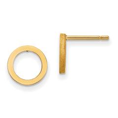 14k Open Circle Earrings