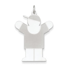 Sterling Silver Love Kid Charm