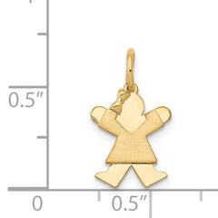 14K Mini Girl Joy Charm