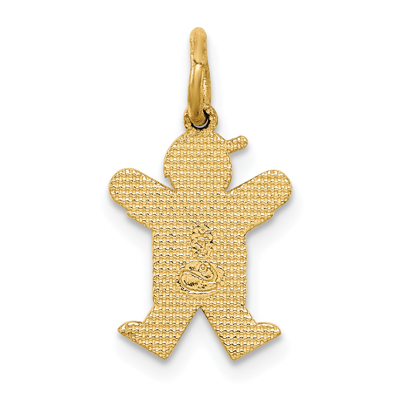 14K Mini Boy Joy Charm