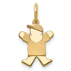 14k Mini Boy Joy Charm