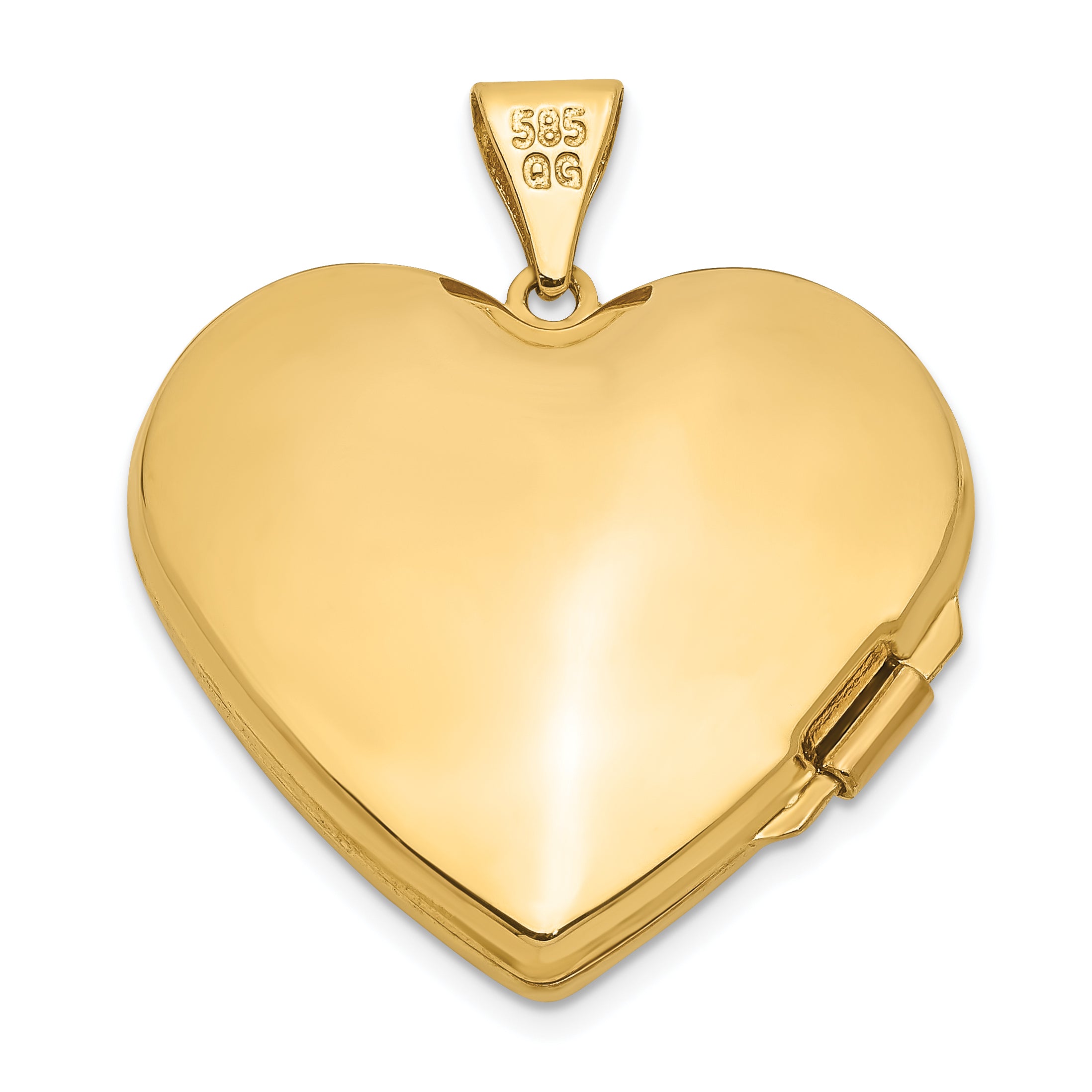 14K Diamond Floral Family Heart Locket