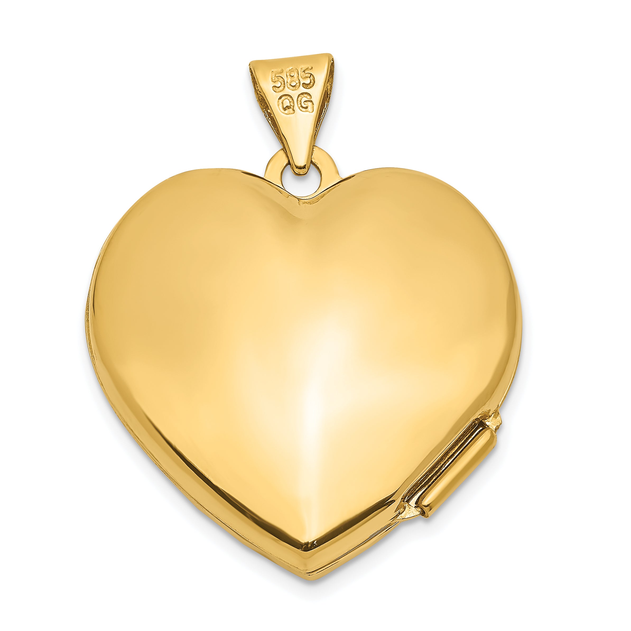 14K Heart Locket