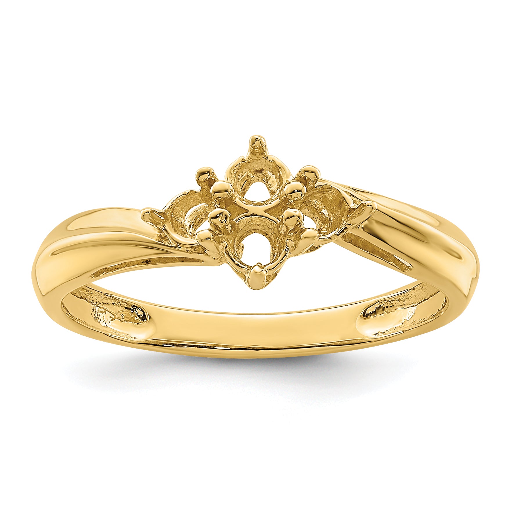 14k Genuine 4 Stone Mother's Ring