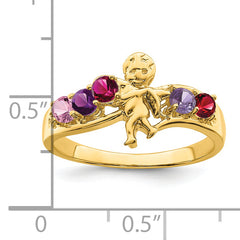 14k Family Jewelry Ring