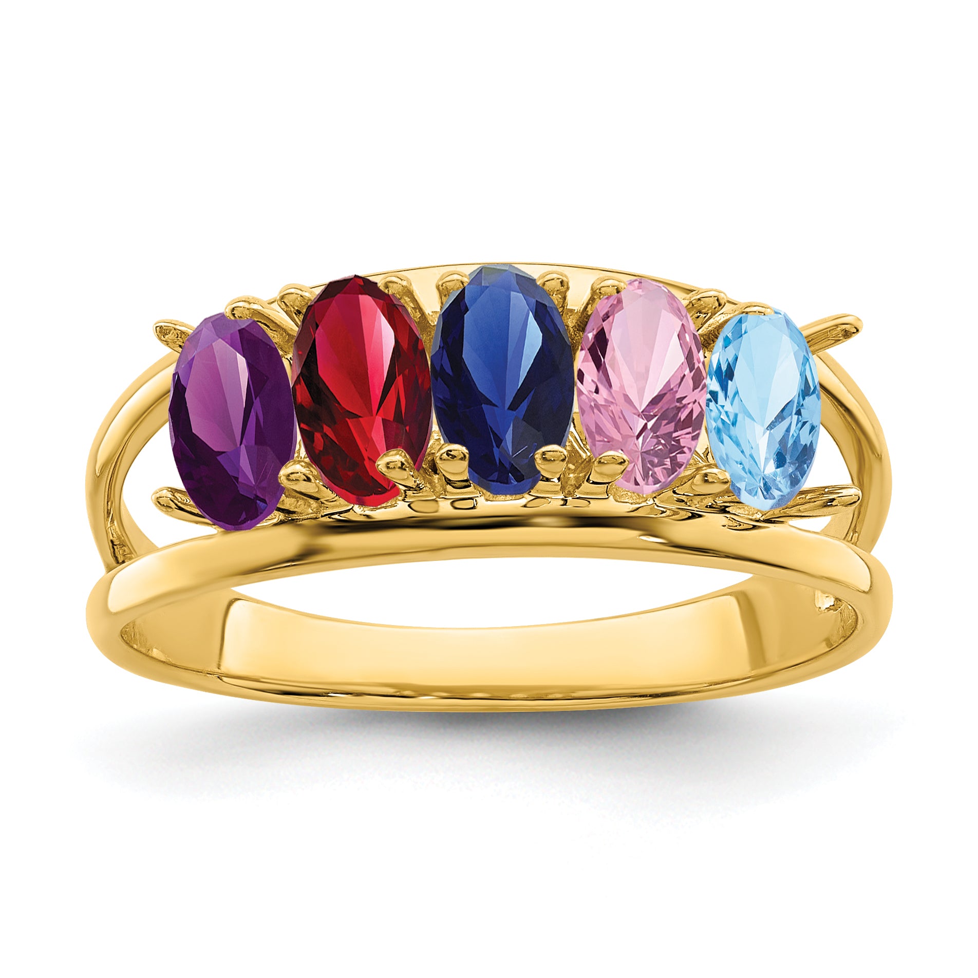 14k Family Jewelry Ring