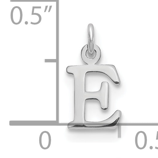 10KW Cutout Letter E Initial Charm