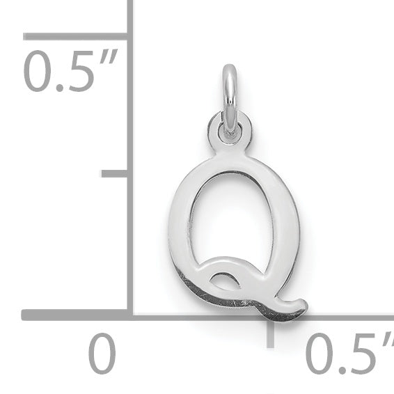 10KW Cutout Letter Q Initial Charm