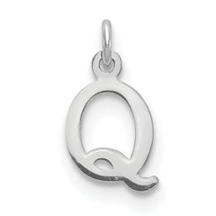 10KW Cutout Letter Q Initial Charm